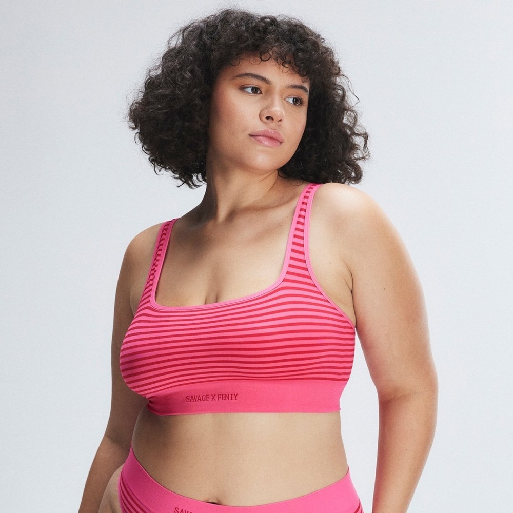 Savage x Fenty Seamless Scoop-Neck Bralette
